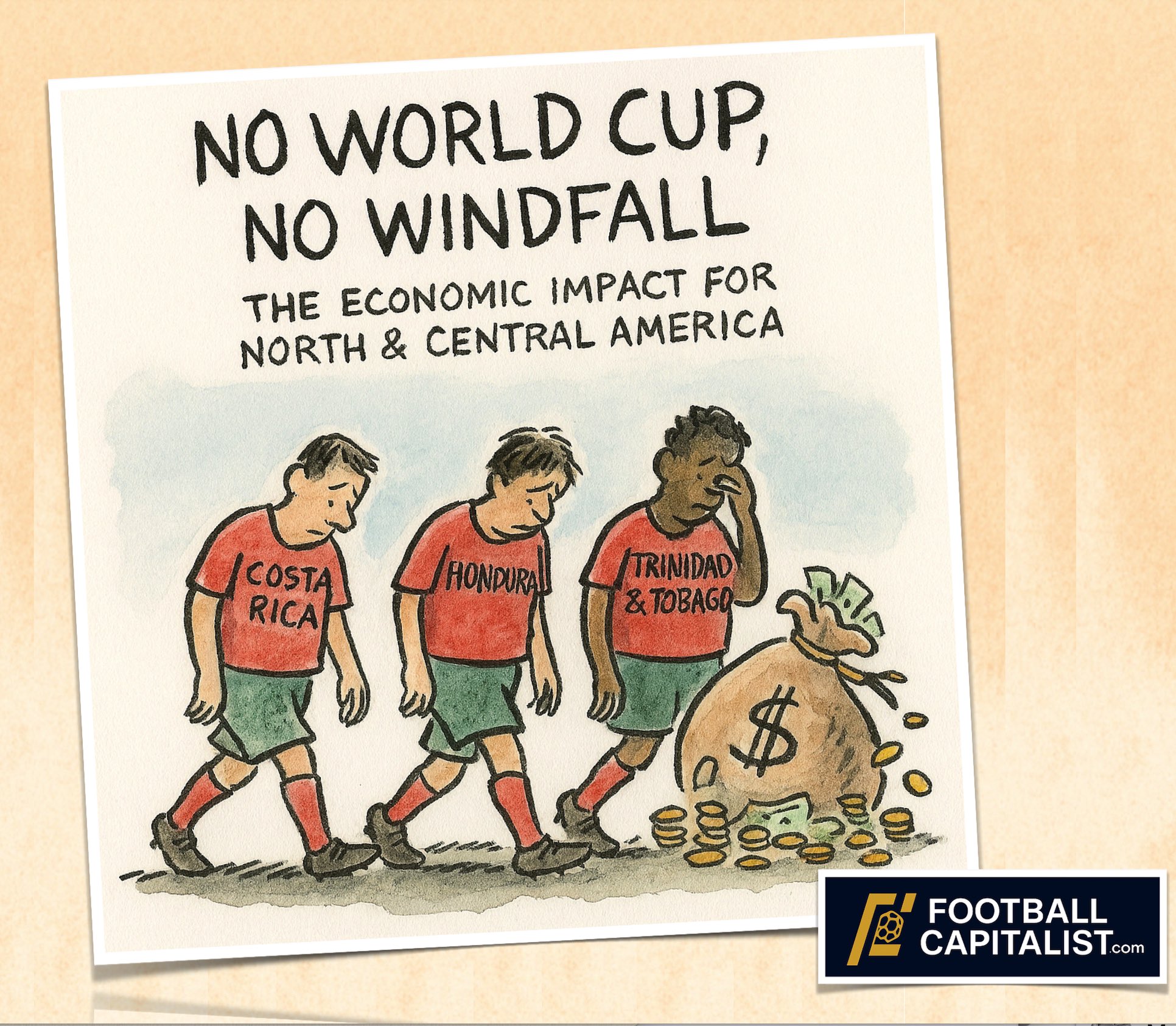 No World Cup, no windfall: The financial fallout across North and Central America and the Caribbean By FootballCapitalist Editorial Desk
