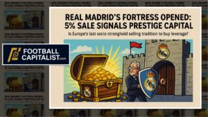 Real Madrid 5% sale