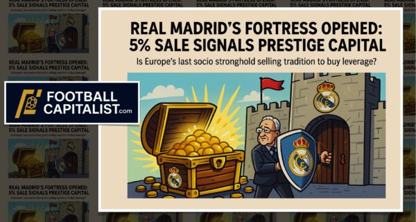Real Madrid 5% sale