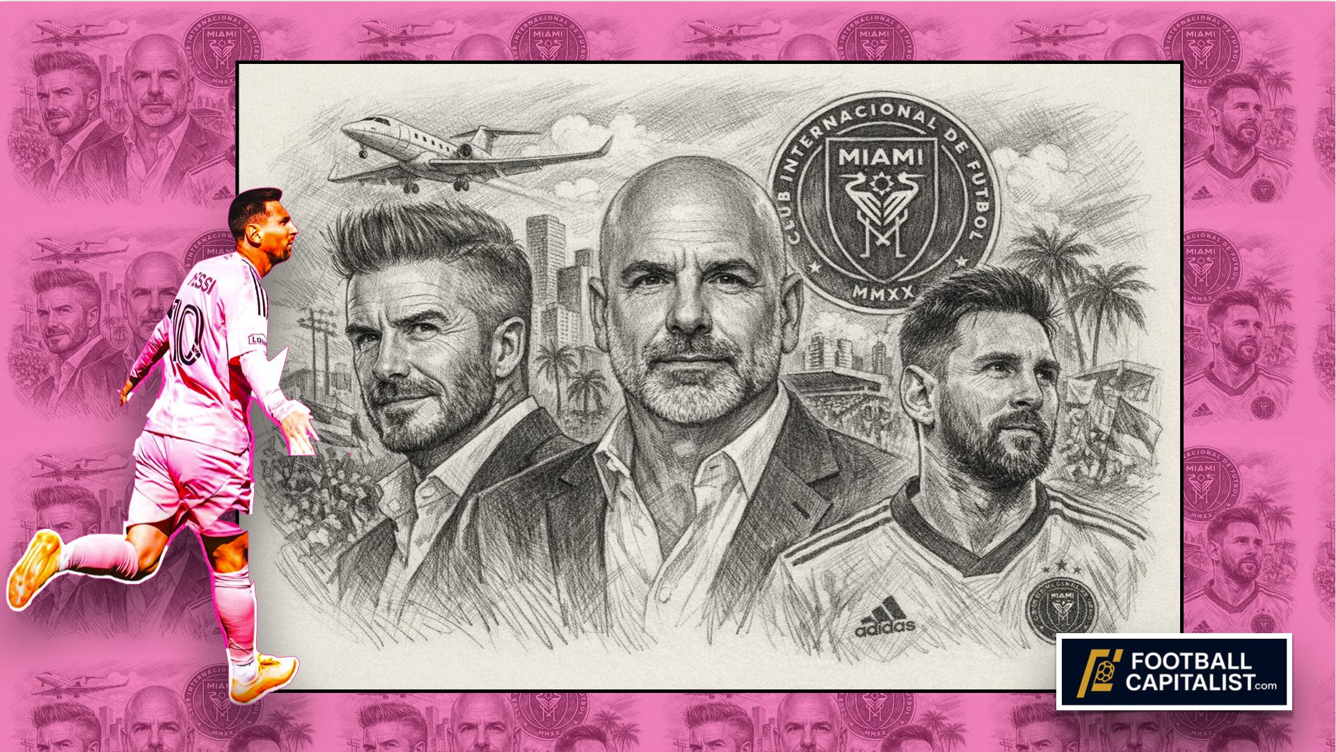 Jorge Mas, David Beckham, Leo Messi, Footballcapitalist.com